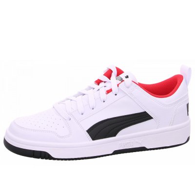Puma Rebound Layup SL JR Sneaker in 001 white Puma Rebound Layup SL JR Sneaker in 001 white
