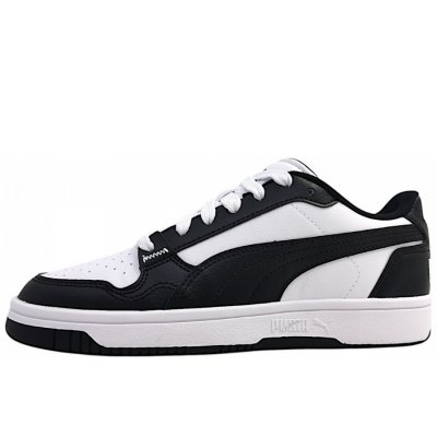 Puma Rebound-L Jr Sneaker low in white/black 01 Puma Rebound-L Jr Sneaker low in white/black 01