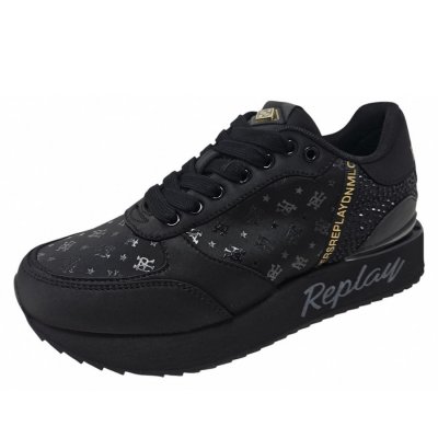REPLAY Penny All2 Sneaker in black