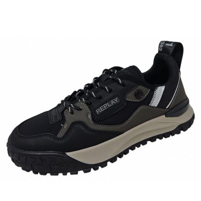 REPLAY Blix Mixer Sneaker in black REPLAY Blix Mixer Sneaker in black