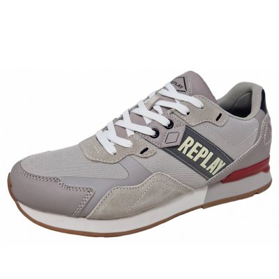 REPLAY Adrien Sneaker in 3049 beige grey REPLAY Adrien Sneaker in 3049 beige grey