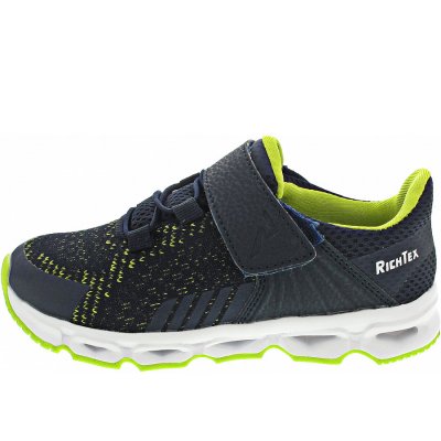 Richter Klettschuh in nautic-n lime Richter Klettschuh in nautic-n lime