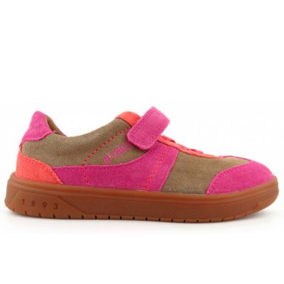 Richter Velour Klettschuh in CREPE/FUCHSIA/PARROT Richter Velour Klettschuh in CREPE/FUCHSIA/PARROT