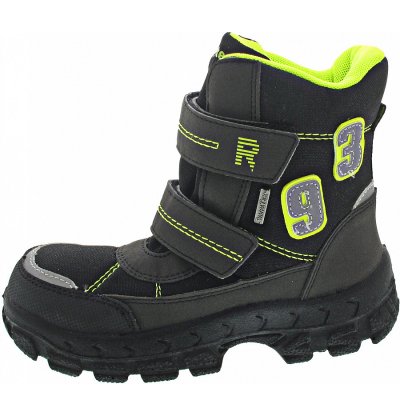 Richter Klettstiefel in black-neon yellow Richter Klettstiefel in black-neon yellow