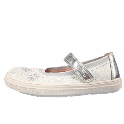 Richter Spangenballerina in 0101 white/ silver Richter Spangenballerina in 0101 white/ silver