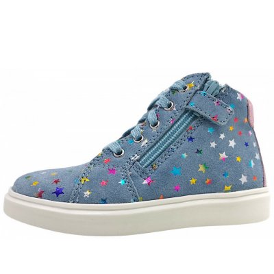 Richter Schnürstiefel in blau