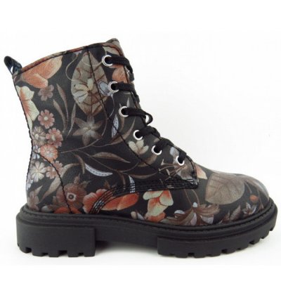 Richter Velour Stiefelette in BLACK/BRONZE Richter Velour Stiefelette in BLACK/BRONZE