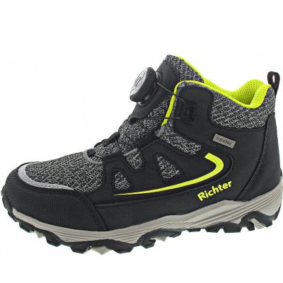 Richter Boots in black-vulc-akz n yellow