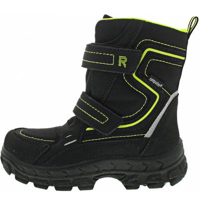 Richter Klettstiefel in black-neon gelb Richter Klettstiefel in black-neon gelb