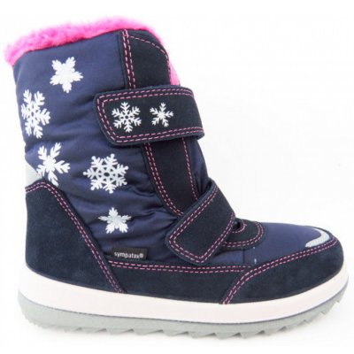 Richter Velour atlantic Klettstiefel in ATLANTIC/FUCHSIA/SIL Richter Velour atlantic Klettstiefel in ATLANTIC/FUCHSIA/SIL