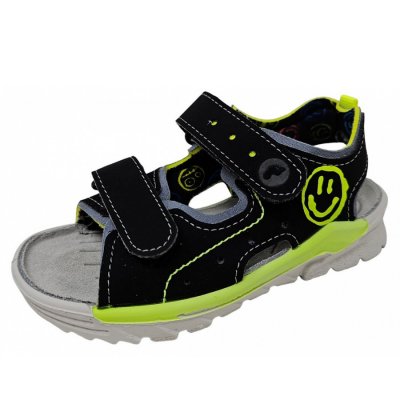 Ricosta Surf Sandale in schwarz grau (waschbar)