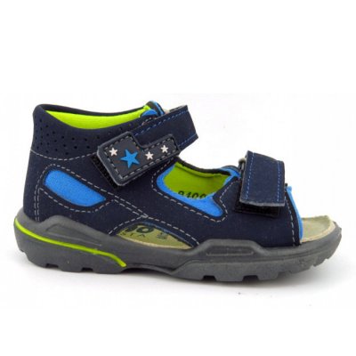 Ricosta Manto nautic M Sandale in nautic/sky/neongelb Ricosta Manto nautic M Sandale in nautic/sky/neongelb