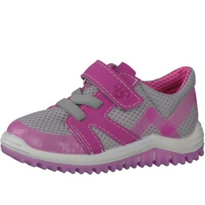 Ricosta Pit grau pink M Minilette in grau/pink Ricosta Pit grau pink M Minilette in grau/pink