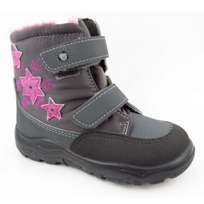 Ricosta MADDIE Lammwolle Klettstiefel in 2 graphit/patina Ricosta MADDIE Lammwolle Klettstiefel in 2 graphit/patina