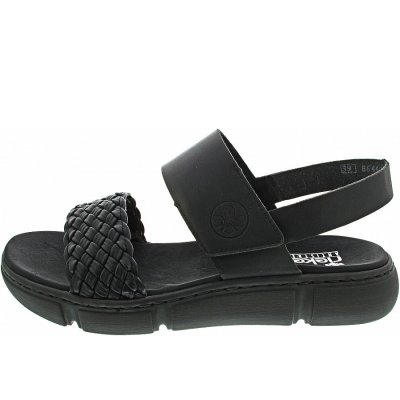 Rieker Sandale in black/schwarz