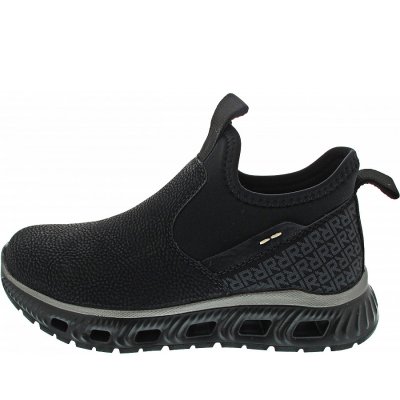 Rieker Stiefelette in schwarz/schwarz/schw