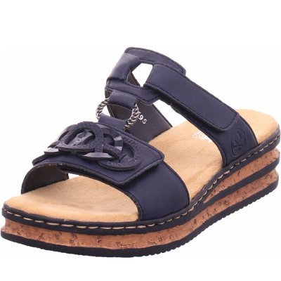 Rieker Pantolette in blau Rieker Pantolette in blau