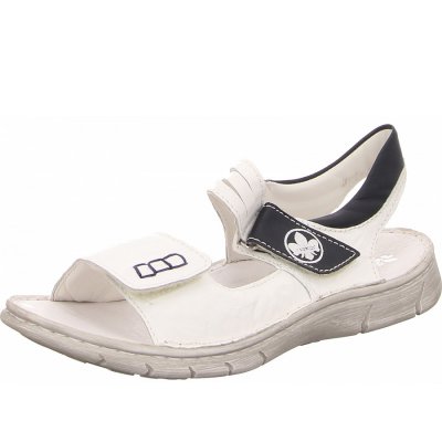 Rieker Sandalette in weiß kombi. Rieker Sandalette in weiß kombi.