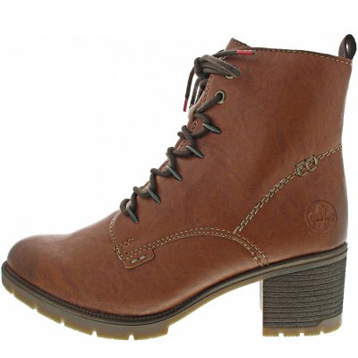 Rieker Schnürstiefelette in braun Rieker Schnürstiefelette in braun