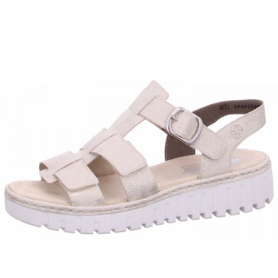 Rieker Sandale in 60 beige gold Rieker Sandale in 60 beige gold
