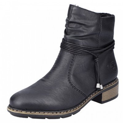 Rieker Stiefelette in schwarz
