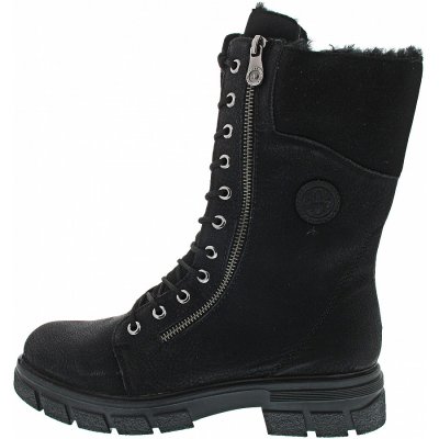 Rieker Schnürstiefel in schwarz