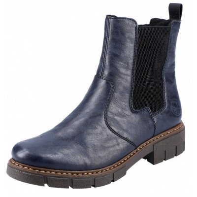 Rieker Chelsea-Boot in pazifik/blk