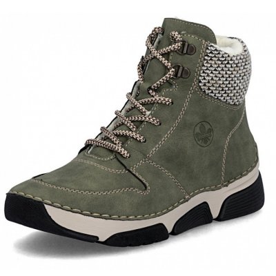Rieker Schnürstiefel in grün Rieker Schnürstiefel in grün