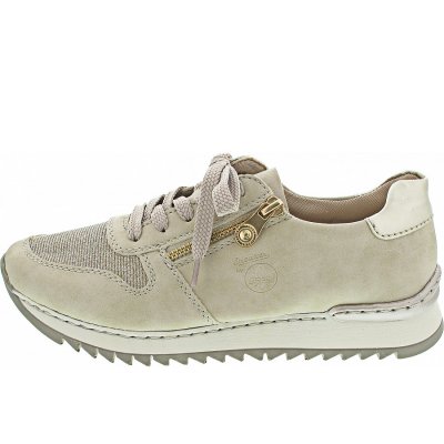 Rieker Sneaker low in offwithe-fog-silver