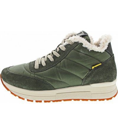 Rieker Sneaker high in khaki/olive/forest