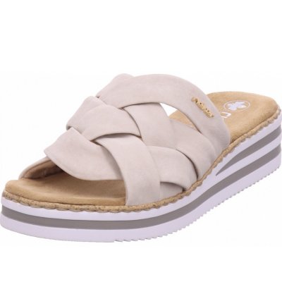 Rieker fsk damen sandalen Pantolette in beige Rieker fsk damen sandalen Pantolette in beige