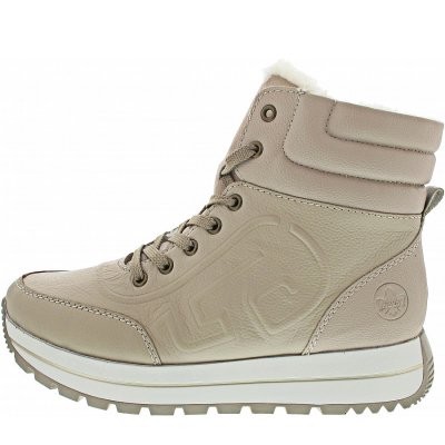 Rieker Schnürstiefelette in beige