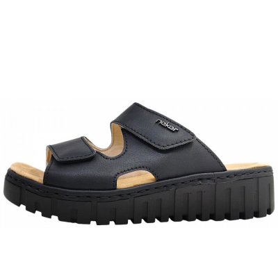 Rieker V139200 V13 Pantolette in schwarz 00 Rieker V139200 V13 Pantolette in schwarz 00