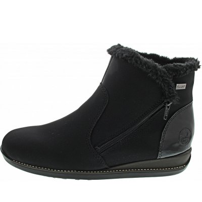 Rieker Stiefelette in schwarz Rieker Stiefelette in schwarz