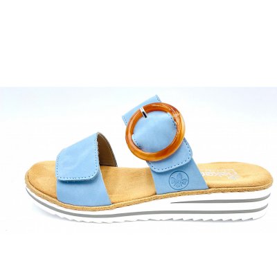 Rieker fsk damen sandalen Pantolette in blau Rieker fsk damen sandalen Pantolette in blau