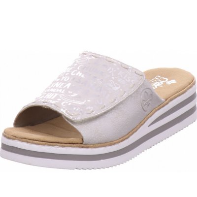 Rieker fsk damen sandalen Pantolette in grau