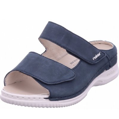 Rieker fsk damen sandalen Pantolette in blau Rieker fsk damen sandalen Pantolette in blau