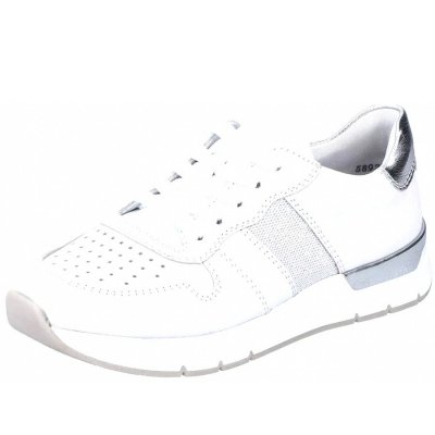 Rieker fsk damen halbschuhe Schnürschuhe in weiß
