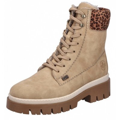 Rieker Schnürstiefel in beige Rieker Schnürstiefel in beige