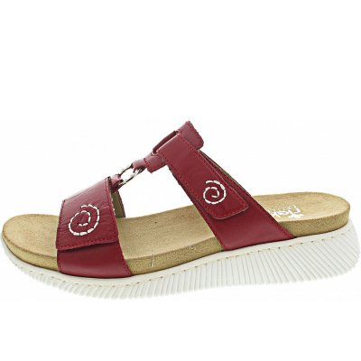 Rieker Pantolette in rosso Rieker Pantolette in rosso