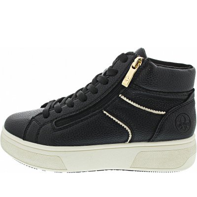 Rieker Sneaker high in schwarz/palegold Rieker Sneaker high in schwarz/palegold