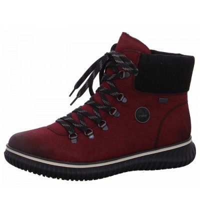 Rieker Schnürstiefel in 35 bordeaux Rieker Schnürstiefel in 35 bordeaux
