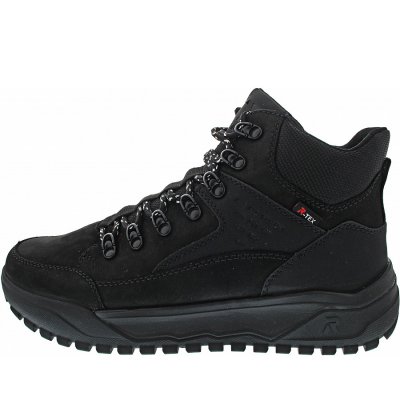 Rieker Schnürstiefel in schwarz