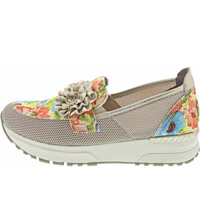 Rieker Slipper in lightrose-coralflower-mus Rieker Slipper in lightrose-coralflower-mus