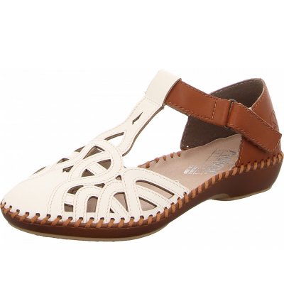 Rieker Sandalette in weiß kombi. Rieker Sandalette in weiß kombi.