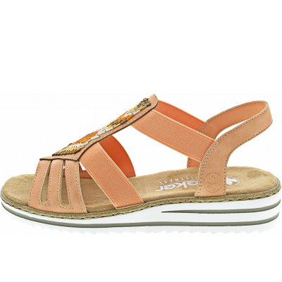 Rieker Sandalette in aprikot Rieker Sandalette in aprikot