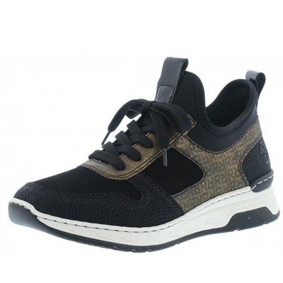 Rieker Schnürschuhe in schwarz Rieker Schnürschuhe in schwarz