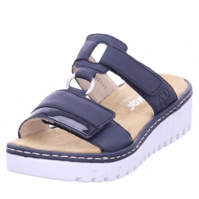 Rieker Pantolette in blau Rieker Pantolette in blau