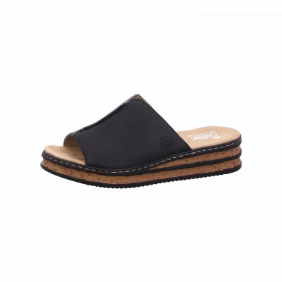 Rieker Pantolette in Schwarz Rieker Pantolette in Schwarz