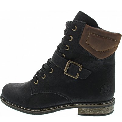 Rieker Schnürstiefel in schwarz-sherry Rieker Schnürstiefel in schwarz-sherry